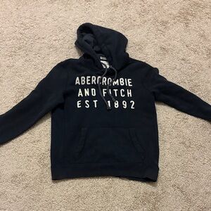 Abercrombie & Fitch Dark Blue Hoodie